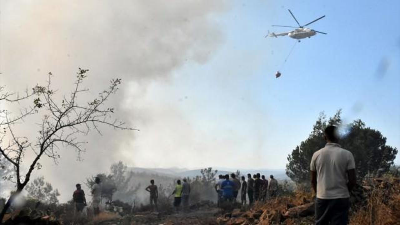 Bodrum'da büyük yangın: Dakikalarla yarışıyorlar