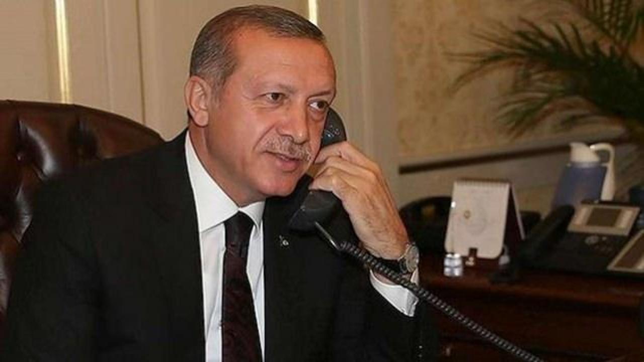 Cumhurbaşkanı Erdoğan'dan Başakşehir'e tebrik telefonu