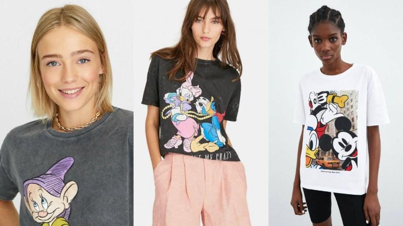 Disney karakterlerinin renkliliğini yansıtan kombin modelleri