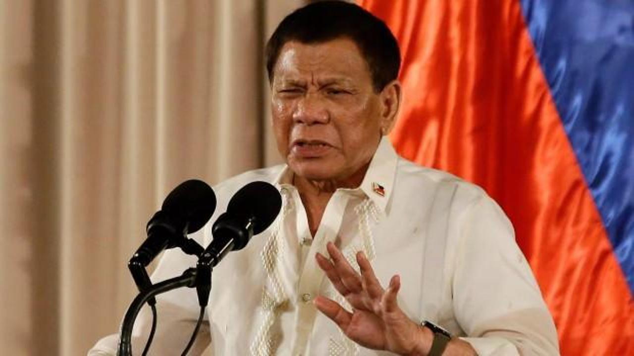 Duterte'den ABD'ye: 'Asla izin vermem'