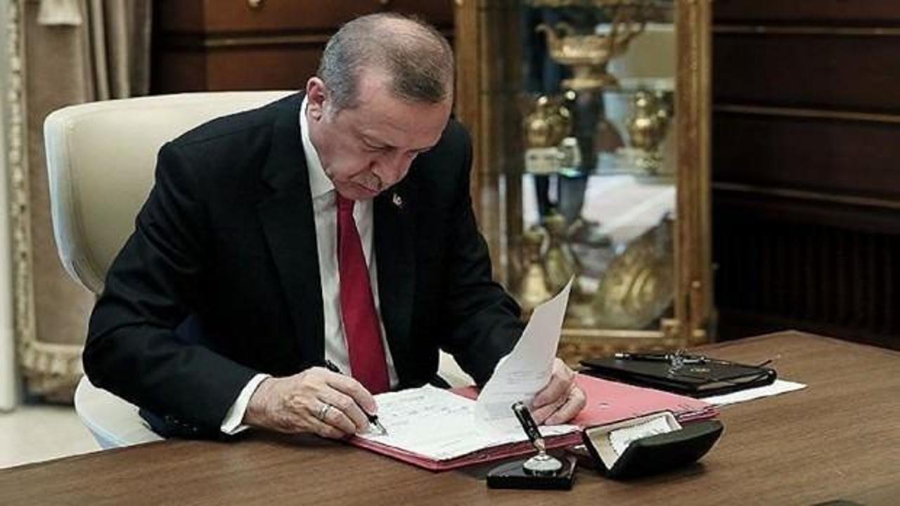 Cumhurbaşkanı Erdoğan'dan atama ve görevden almalar