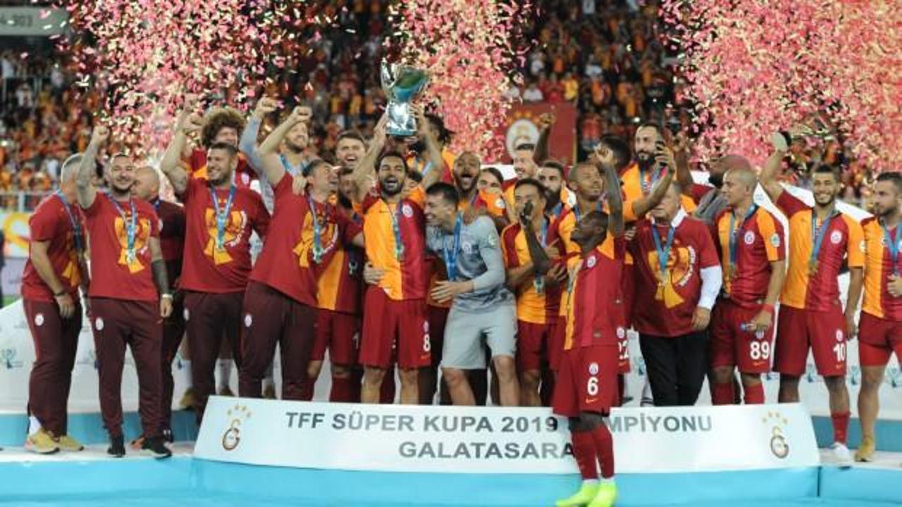 Erdoğan'dan Galatasaray'a kutlama