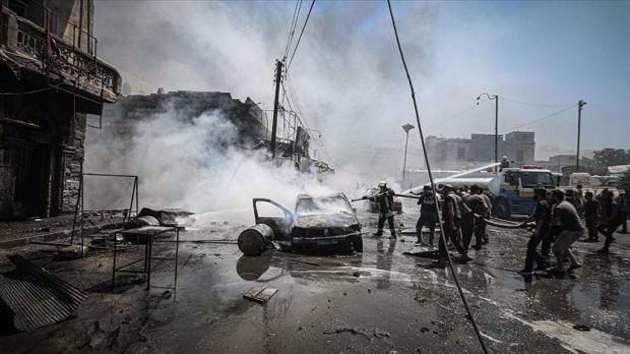 Esed rejimi bayram arifesinde saldırdı: 2 ölü 11 yaralı
