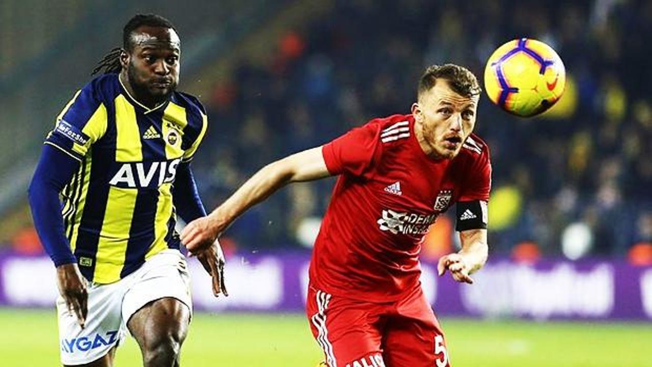 Fenerbahçe'nin Sivasspor kadrosu belli oldu!