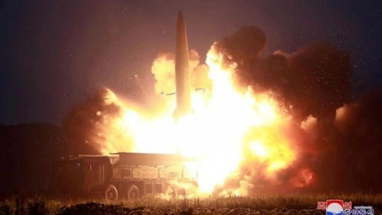 Kuzey Kore füzeleri fırlattı!