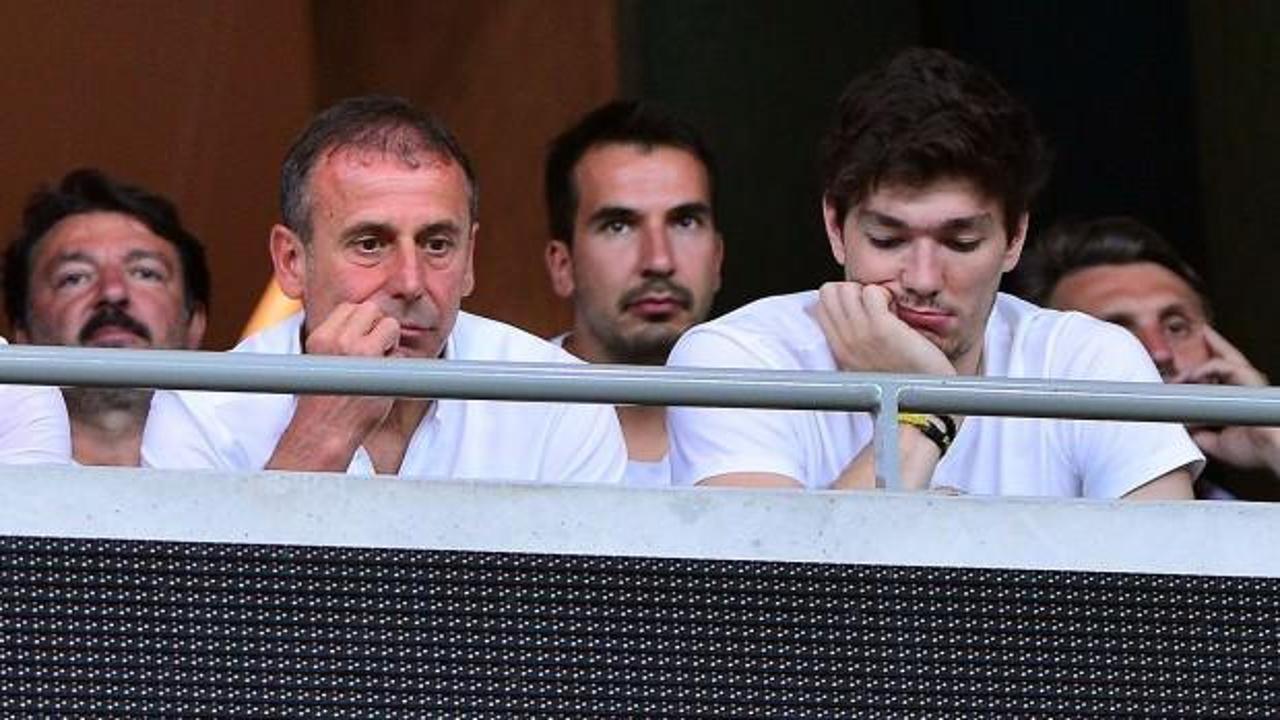 Abdullah Avcı ve Cedi Osman maçı bizlikte izledi