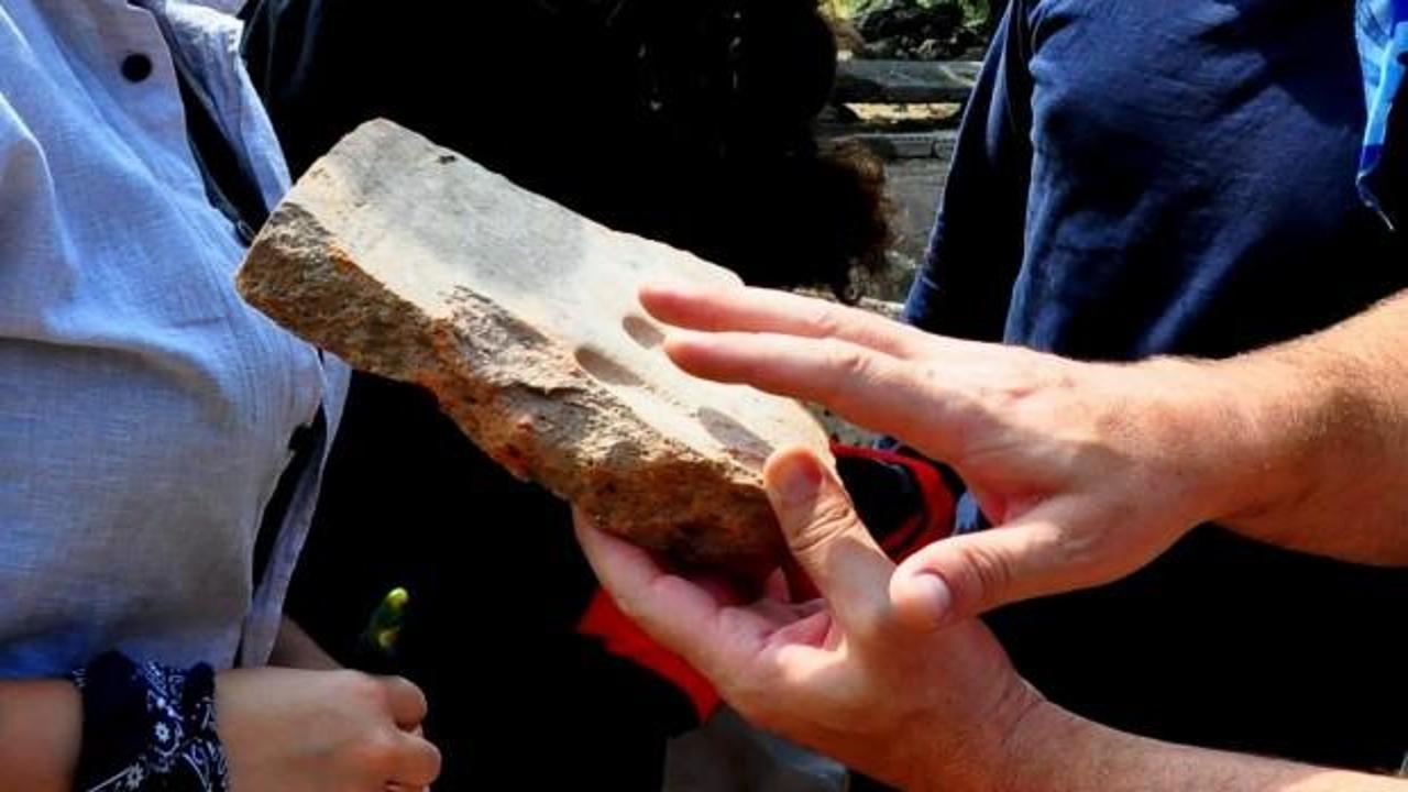 &Ccedil;&ouml;mlek ustasının tarihe bıraktığı 1800 yıllık iz