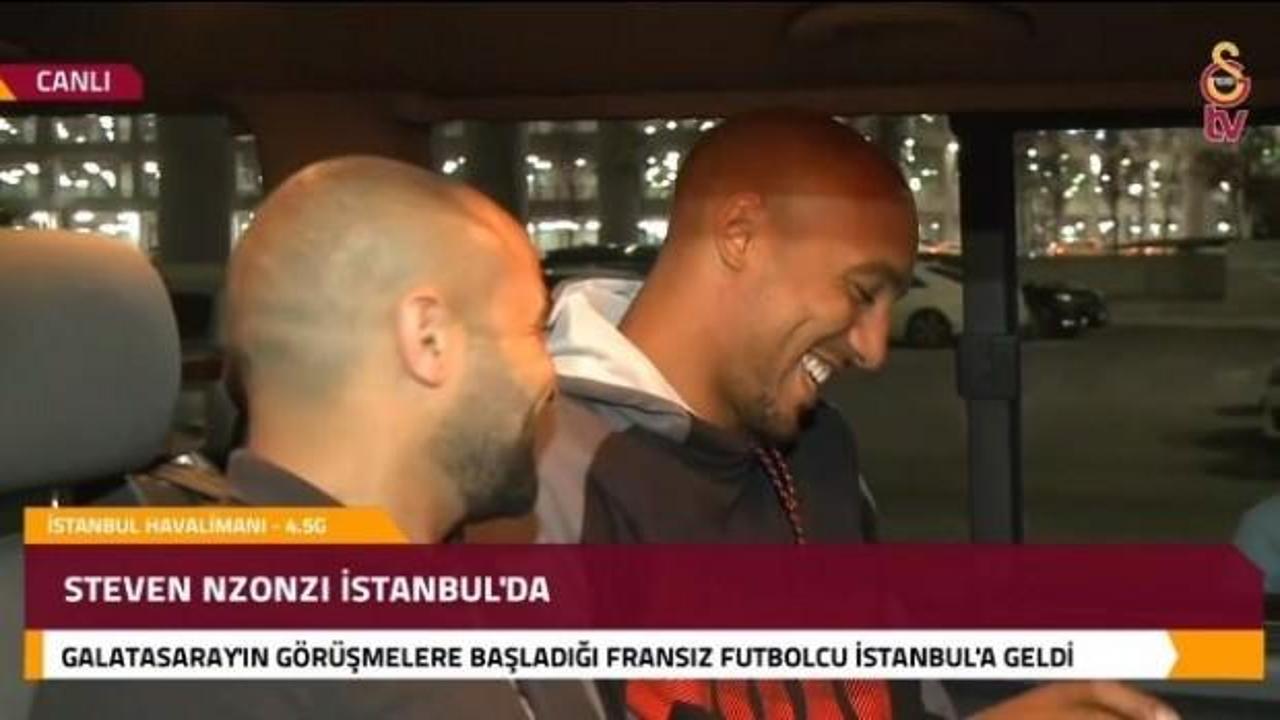 Galatasaray'ın yeni yıldızı İstanbul'a geldi