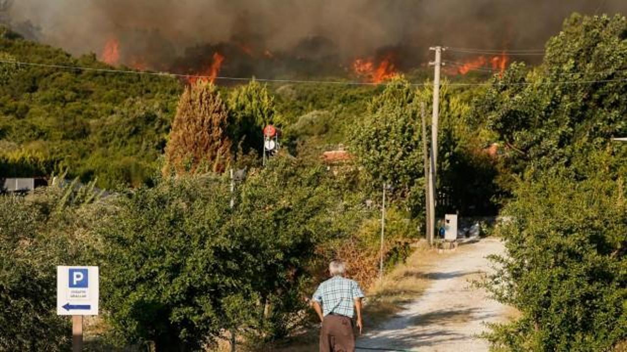 İzmir ve Muğla'da korkutan yangınlar!