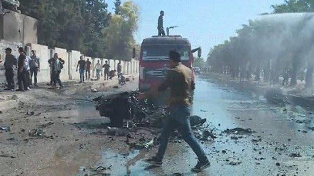 Kamışlı'da bomba yüklü araç patladı! 3 terörist öldü