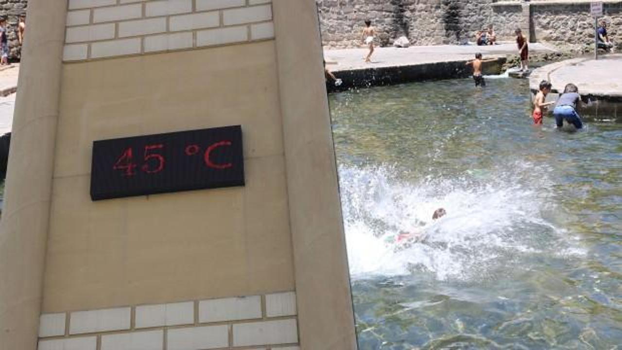 Kavurucu sıcak: Termometreler 45 dereceyi gördü
