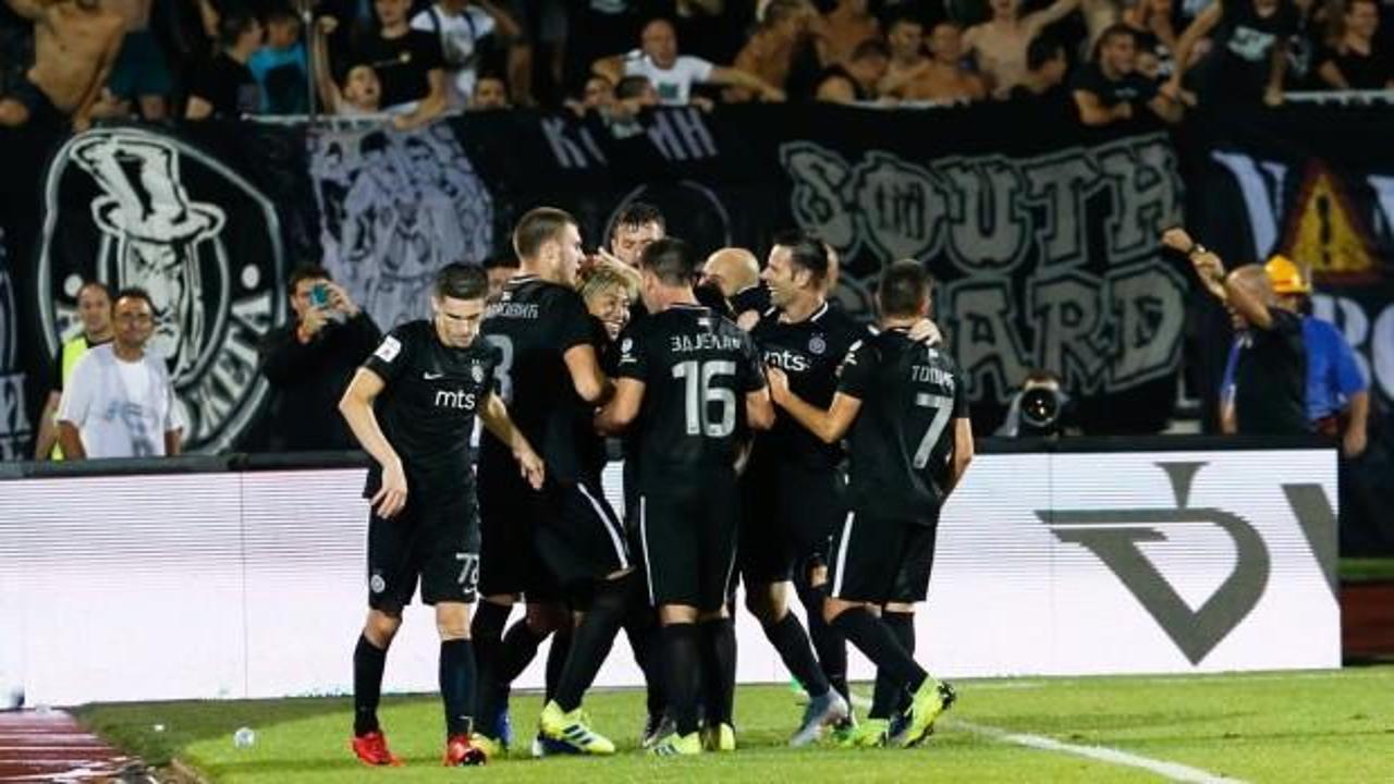 UEFA'dan Partizan'a ceza