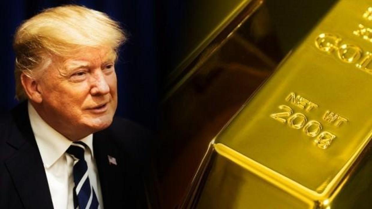 Trump mesaj attı, altın fiyatı fırladı