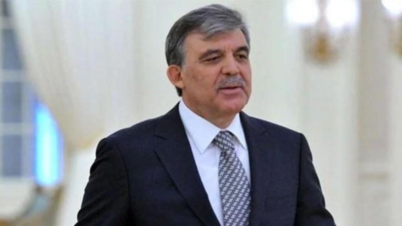 Abdullah Gül'den operasyonlarla ilgili açıklama
