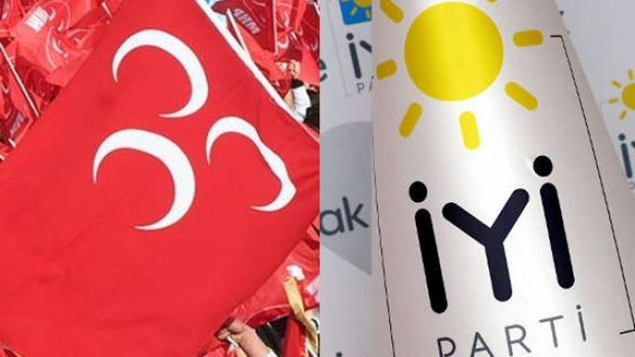 Antalya'da İYİ Parti'den istifa eden 20 kişi MHP'ye geçti