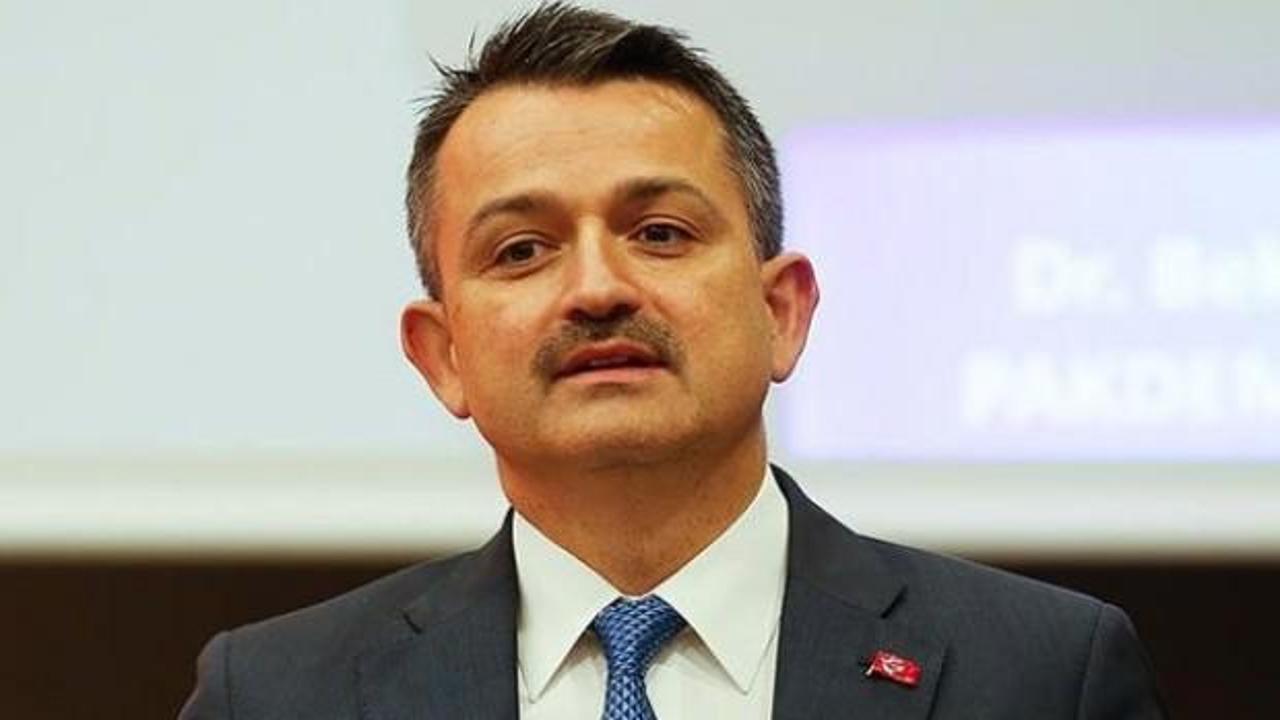Bakan Pakdemirli: Türkiye 4 üründe dünyada lideri