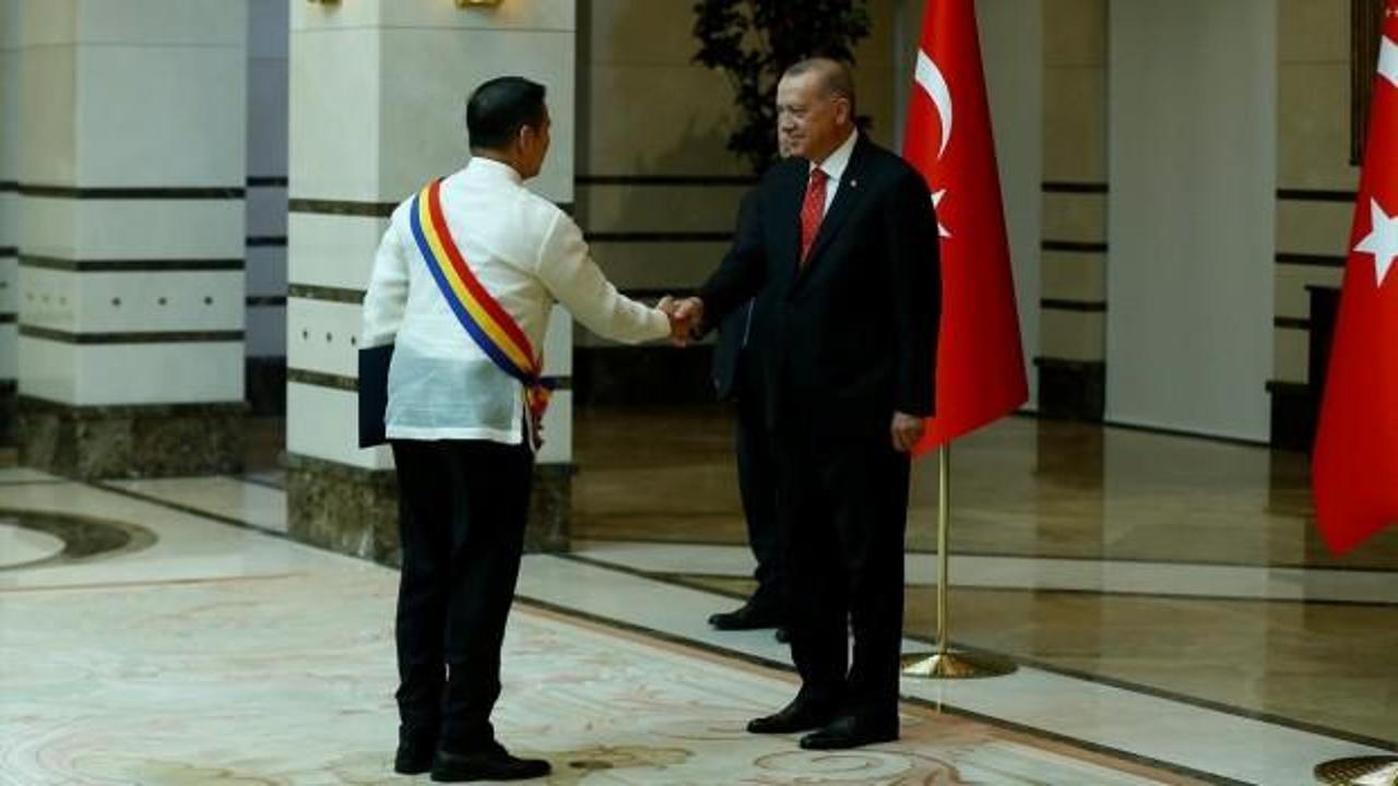Büyükelçi Hernandez Erdoğan'a güven mektubu sundu