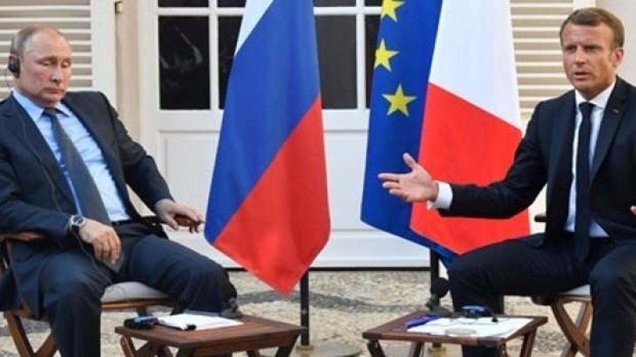 Putin ve Macron'dan İdlib açıklaması
