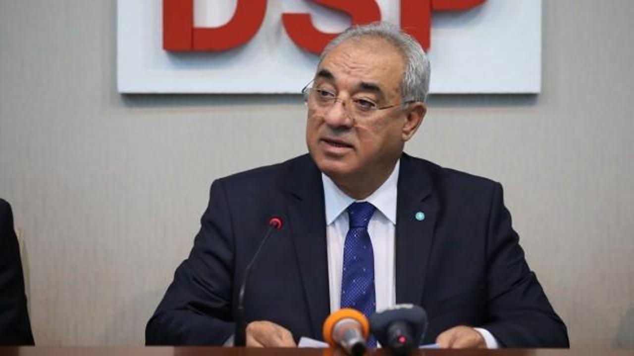DSP Genel Başkanı Aksakal'dan kayyum kararına destek