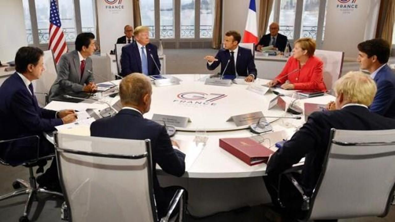 G-7 Zirvesi'nde yeni gelişme! Anlaşma sağlandı