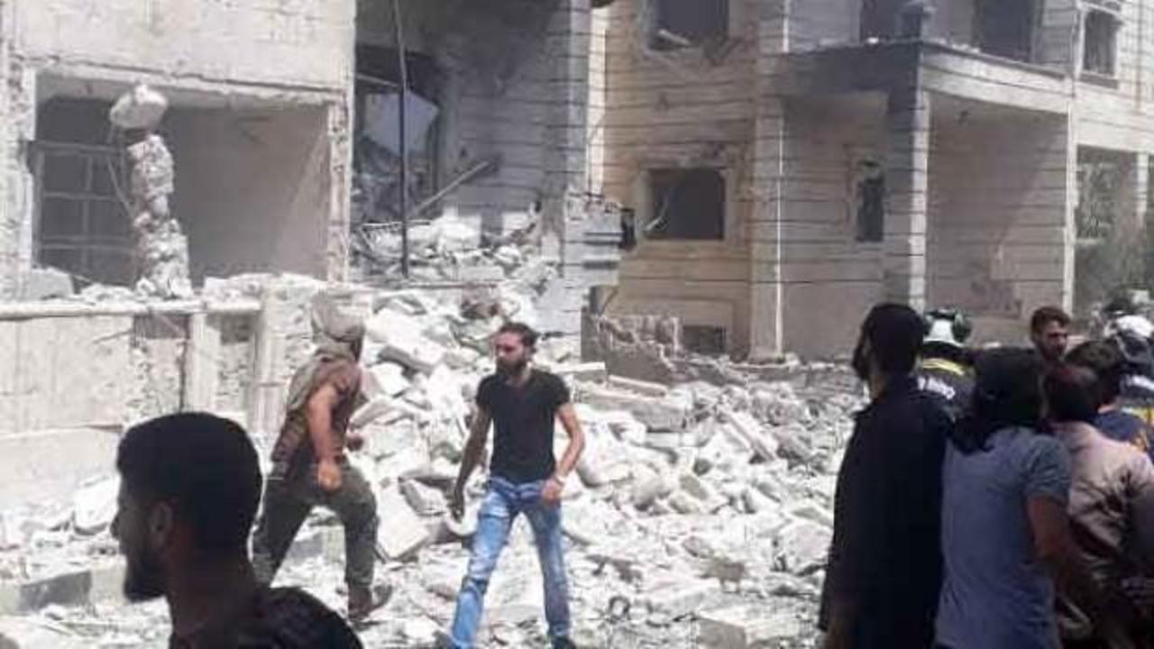 İdlib'de patlama: 1 ölü, 8 yaralı