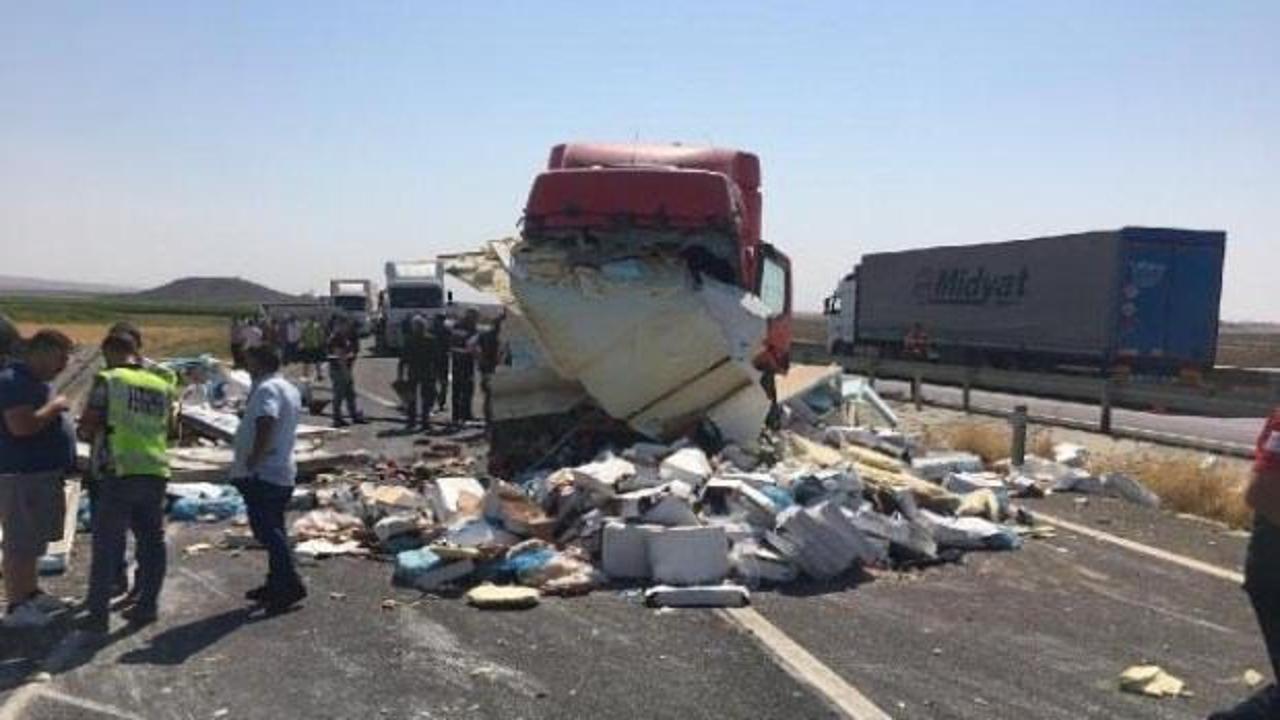 Mardin'de zincirleme kaza: 1 ölü, 3 yaralı