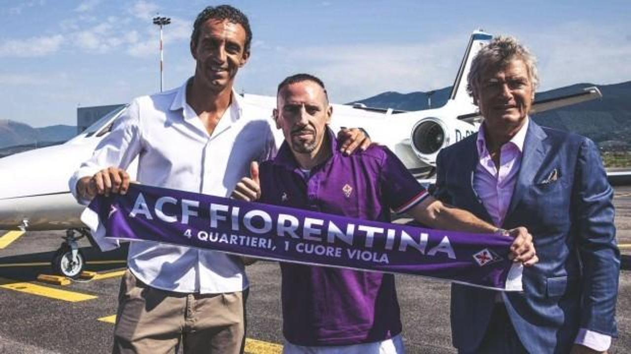 Ribery resmen Fiorentina'da!
