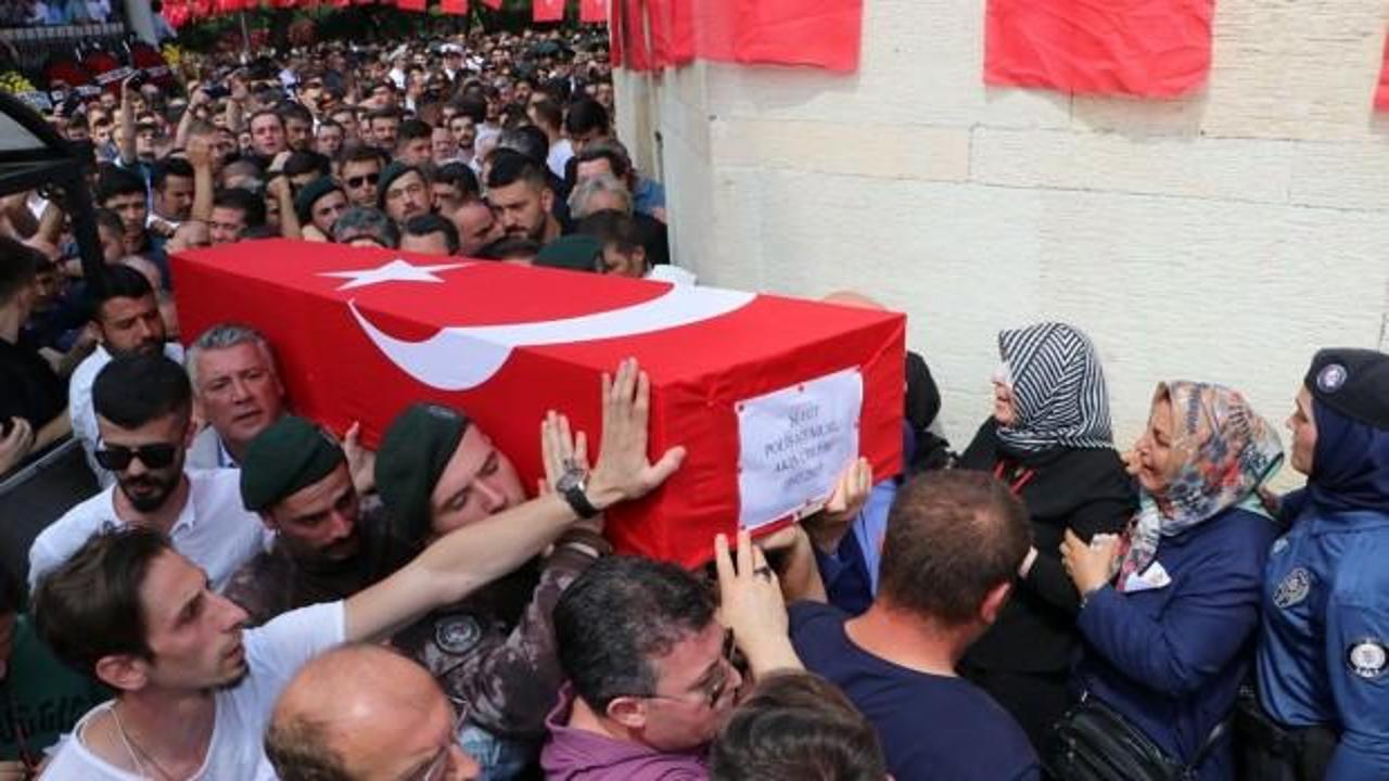 Şehit Akın Çelebi, Trabzon'da son yolculuğuna uğurlandı