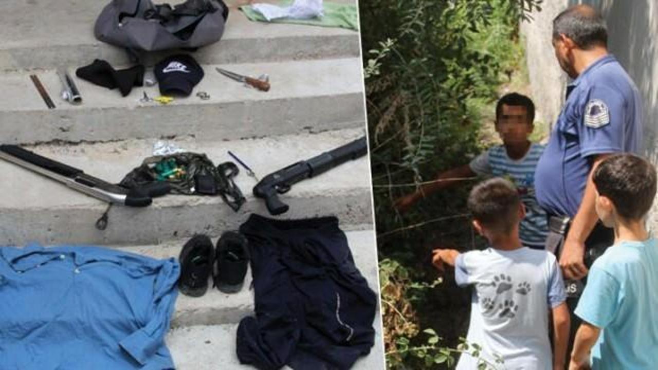 Sokakta buldukları silahla oynayan &ccedil;ocuklar &ouml;l&uuml;mden d&ouml;nd&uuml;