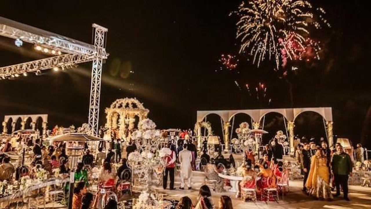 Türkiye'deki Hint düğünlerinde tarihi rekor