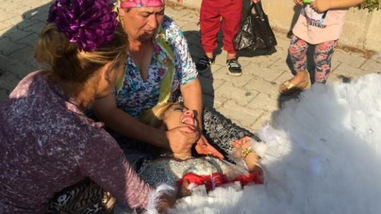 Damat tehditten tutuklandı, gelin adliyede bayıldı