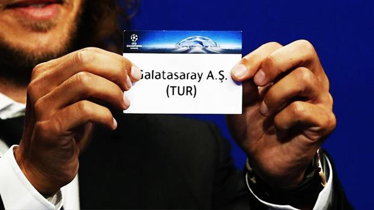 Galatasaray'ın rakipleri belli oluyor!