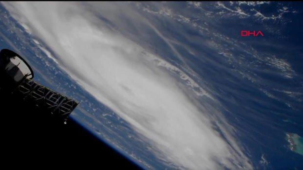 NASA, Dorian Kasırgası’nın görüntülerini yayınladı