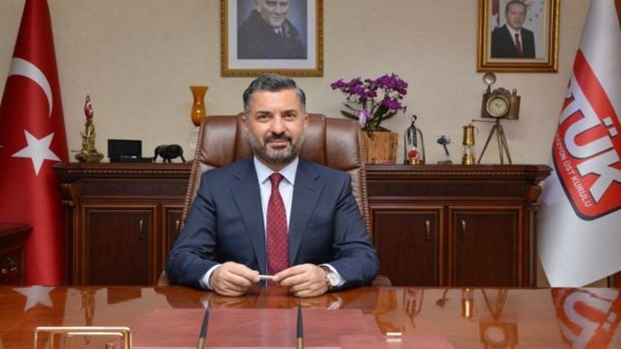 RTÜK Başkanı'ndan Bildirici'ye tepki: Varsa insafa davet ediyorum