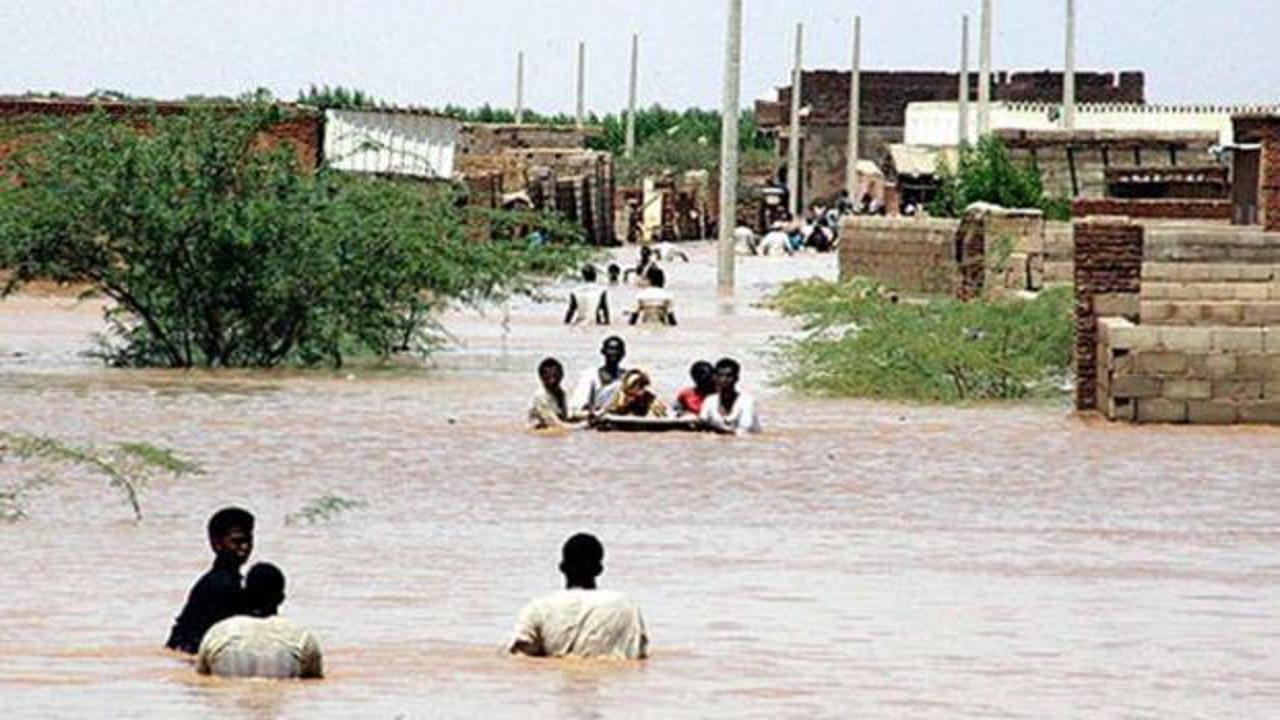 Sudan'da sel felaketi! 62 kişi öldü