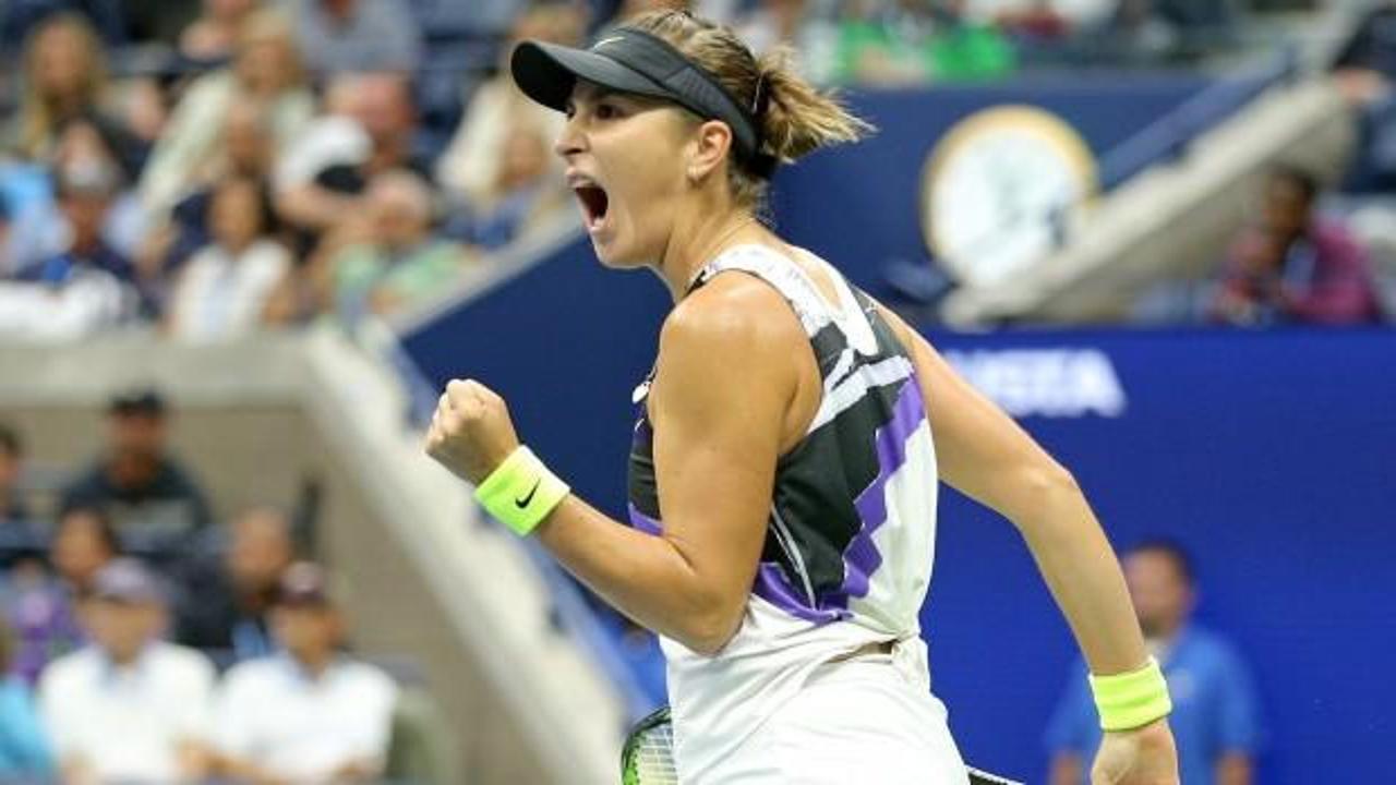 Belinda Bencic ABD Açık yarı finalinde!