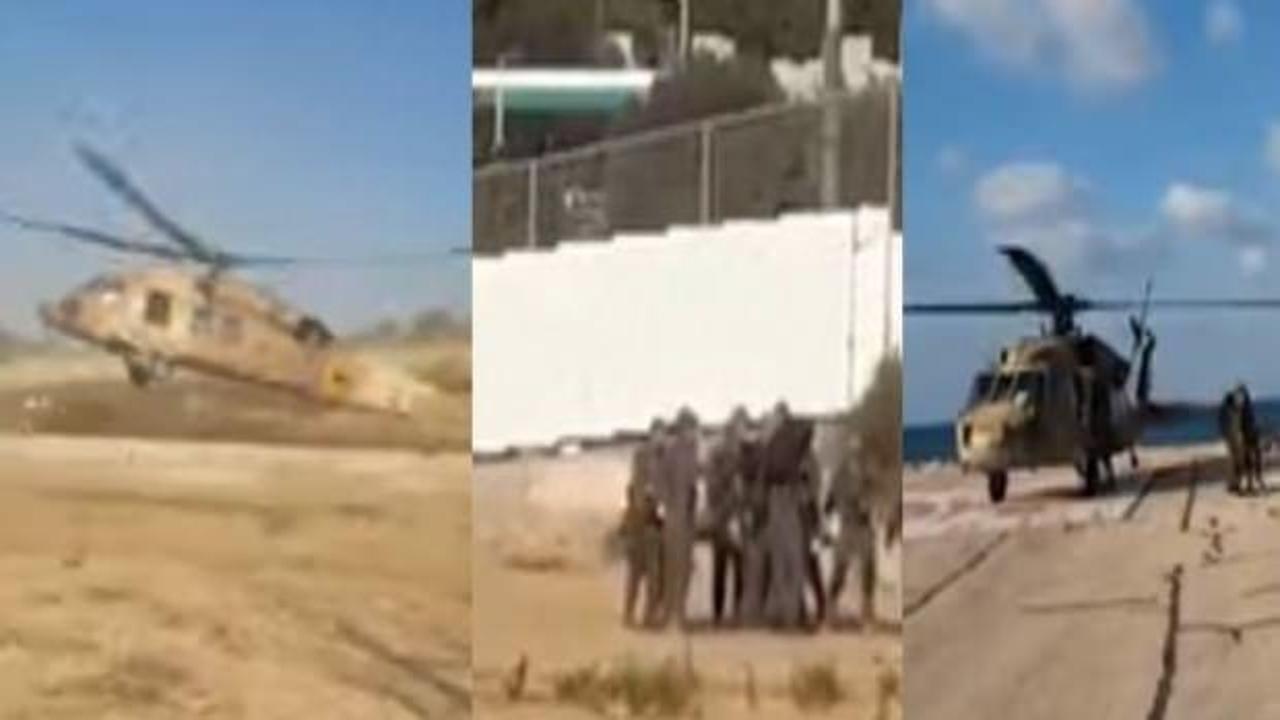 İsrail ordusu 'Ölü ve yaralımız yok' dedi! Görüntüler ortaya çıktı