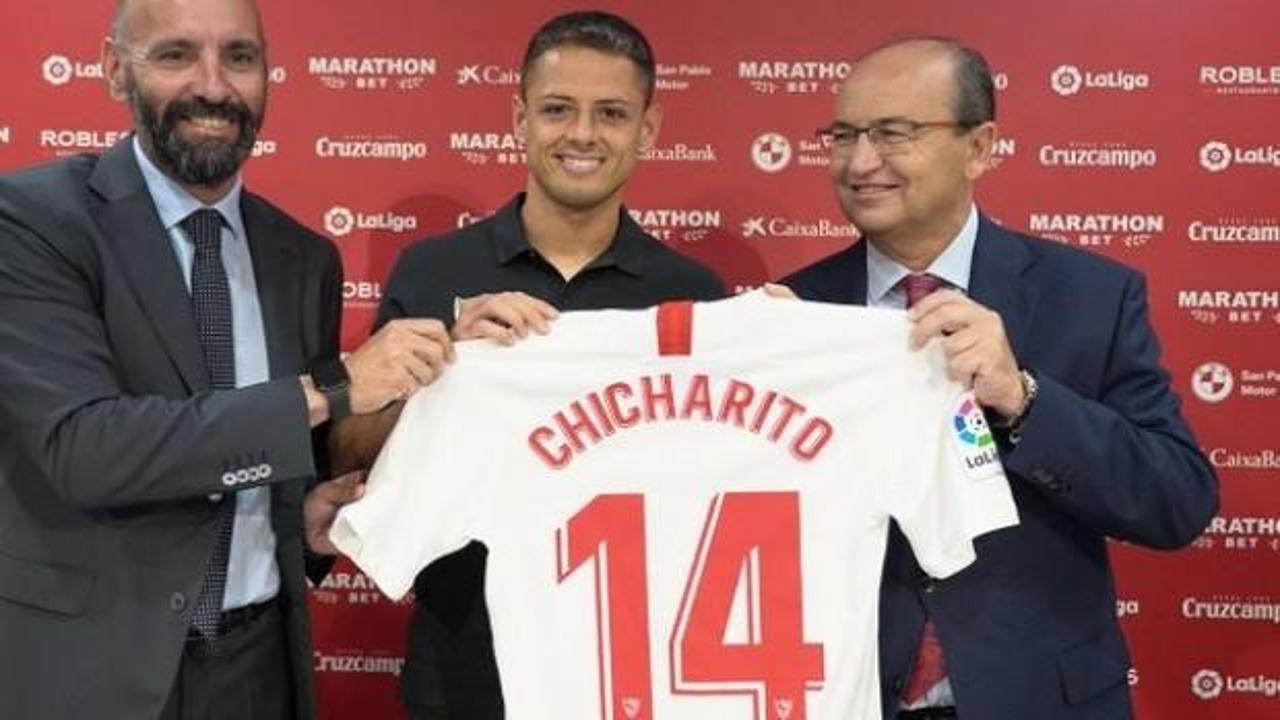 Chicharito 3 yıllık imzayı attı!
