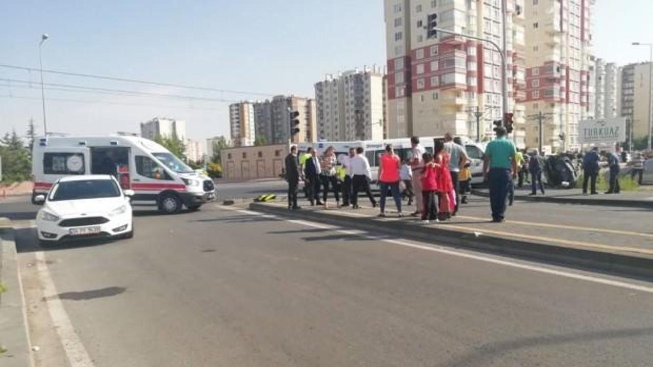 Kayseri'de zincirleme kaza: Çok sayıda yaralı var