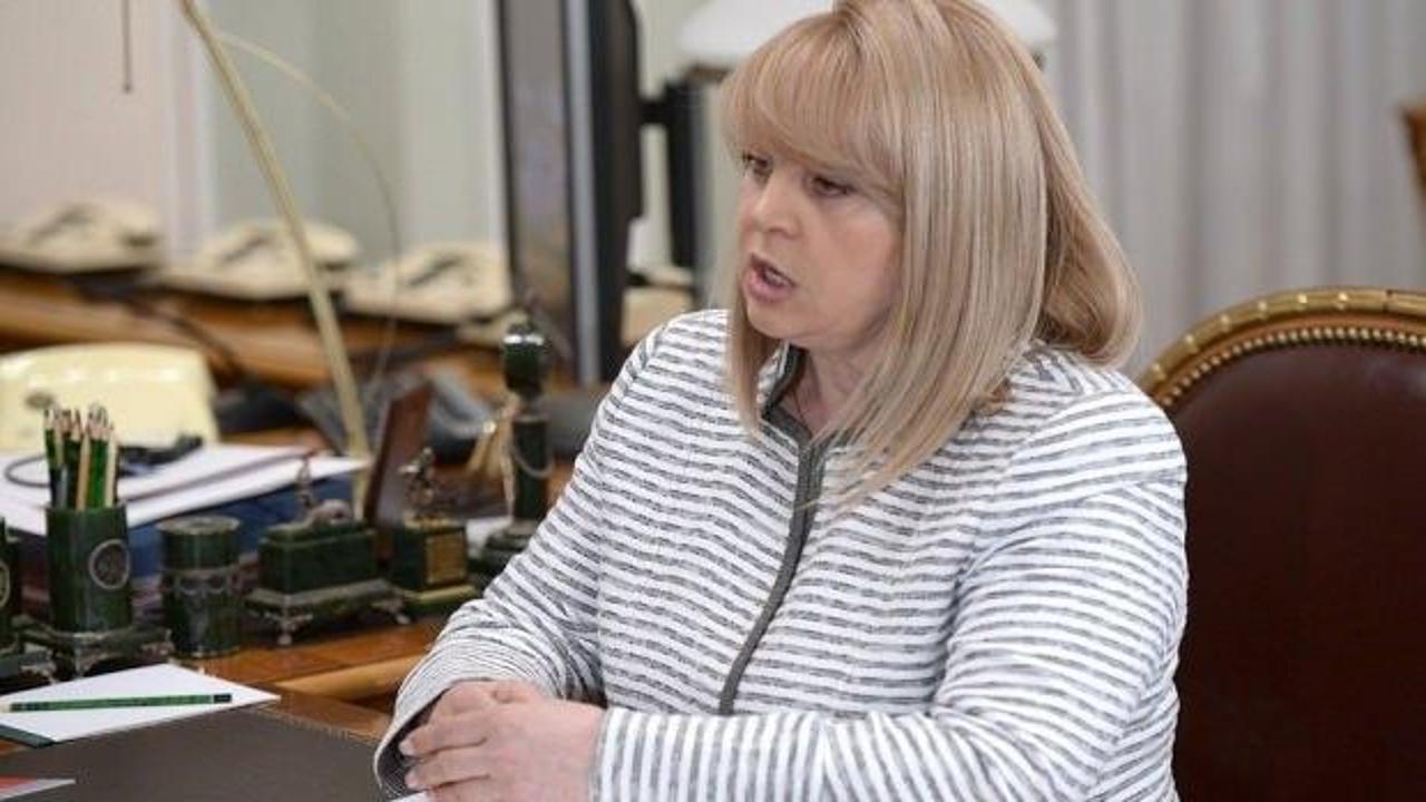 Rusya Merkez Seçim Komisyonu Başkanı Pamfilova'ya evinde saldırı