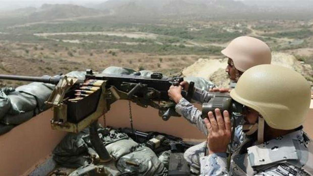 Yemen sınırında bir Suudi Arabistan askeri öldü