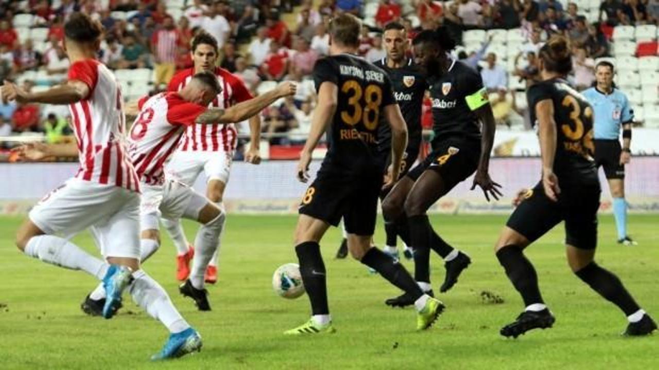 Antalya kaçtı Kayseri yakaladı! 4 gollü düello...