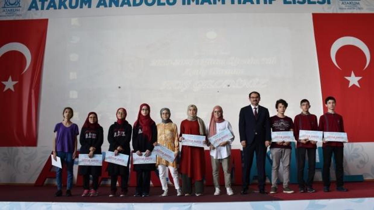 Atakum Anadolu İHL’den  25 Öğrenciye Başarı Bursu 