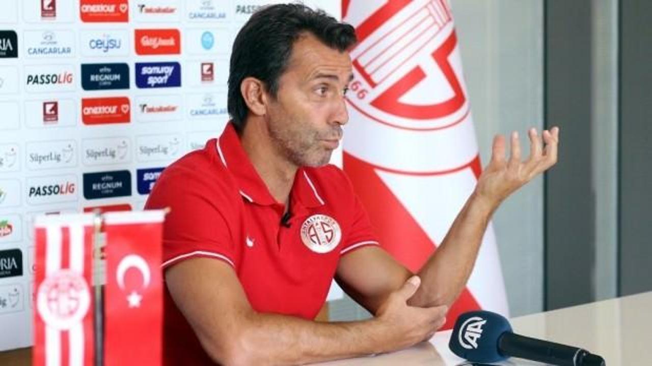 Bülent Korkmaz: Antalyaspor olarak ilk hedefimiz...