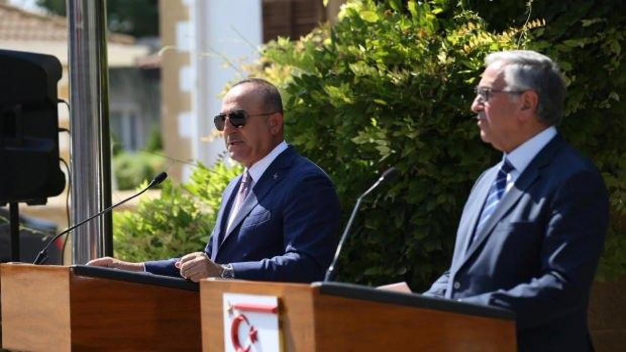 Çavuşoğlu: Kıbrıs Türk halkı azınlık statüsünü kabul etmez