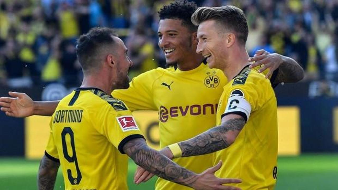Dortmund'dan 4 gollü galibiyet