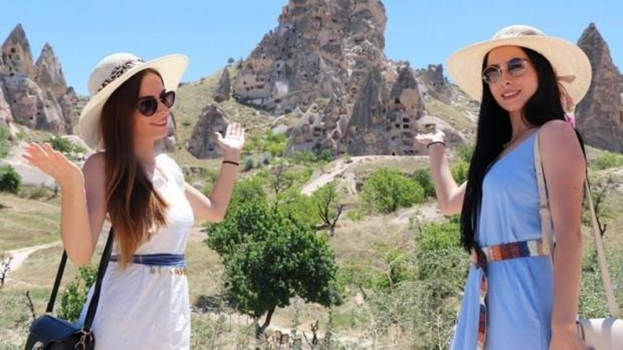 Kapadokya’da turist sayısında artış