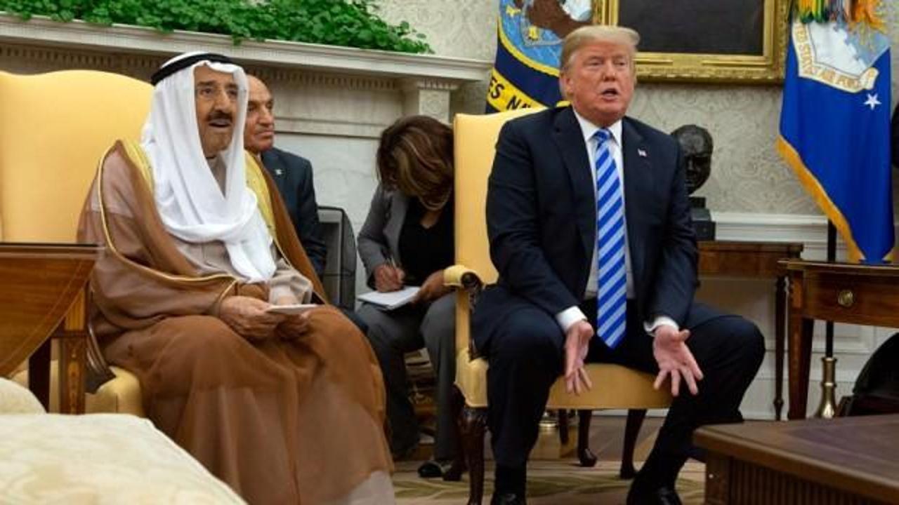 Kuveyt Emiri ABD'de hastaneden çıkamadı! Trump'tan açıklama