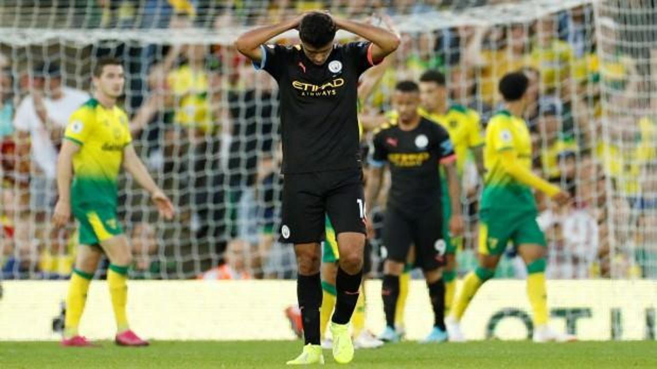 Manchester City'nin 18 maçlık serisini Norwich bozdu!
