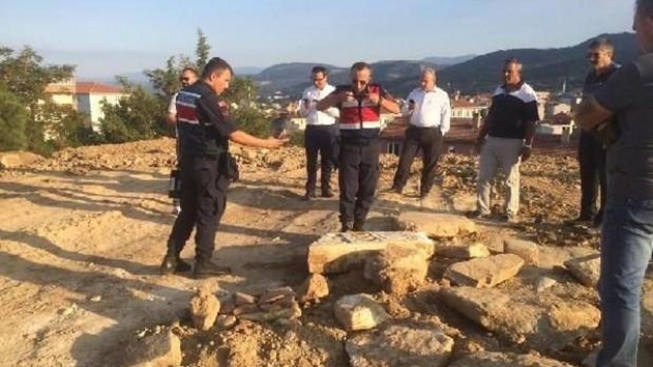 İmam Hatip Ortaokulu temel kazısında bulundu! 